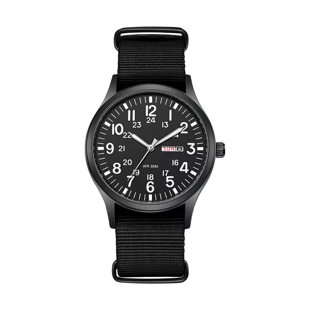 Durano – Reloj de hombre para exteriores 100m resistente al agua con cristal de zafiro