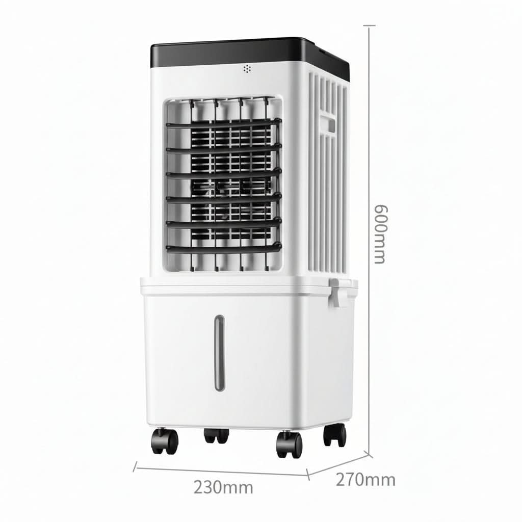NOVACOOL – 3-in-1 luchtkoeler – ventilator, koeling & bevochtiging in één 4