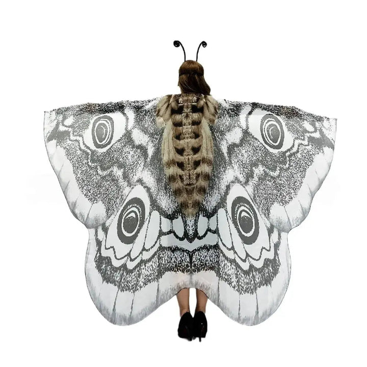 Nachtvlinder Cape Grey Moth – Elegante Vleugelomhang voor Creatieve Momenten | Sansoti 5