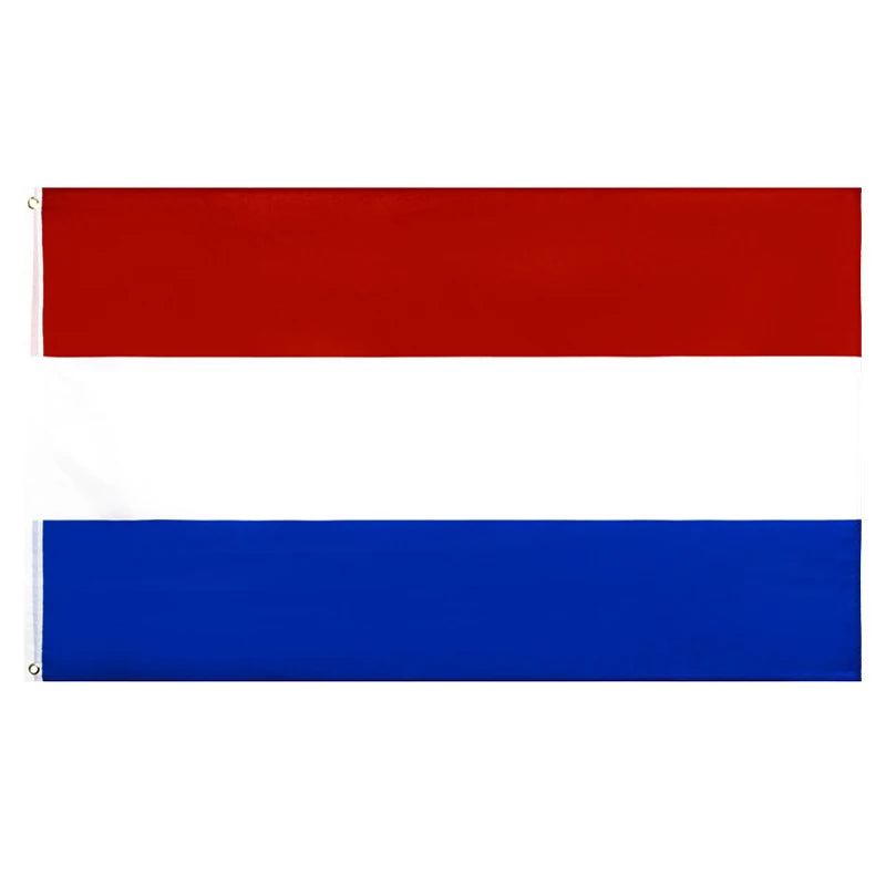 Nederlandse Vlag 90x150 cm van Polyester voor Binnen en Buiten, Duurzaam en Kleurrijk 2