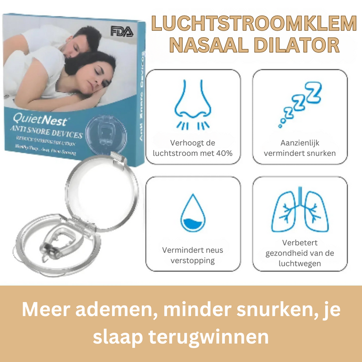 NightSilence | Voorkomt de trillingen die snurken veroorzaken 0