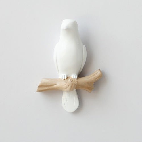 Noodle - Speelse wandhaak met vogelmotief voor creatieve decoratie 0