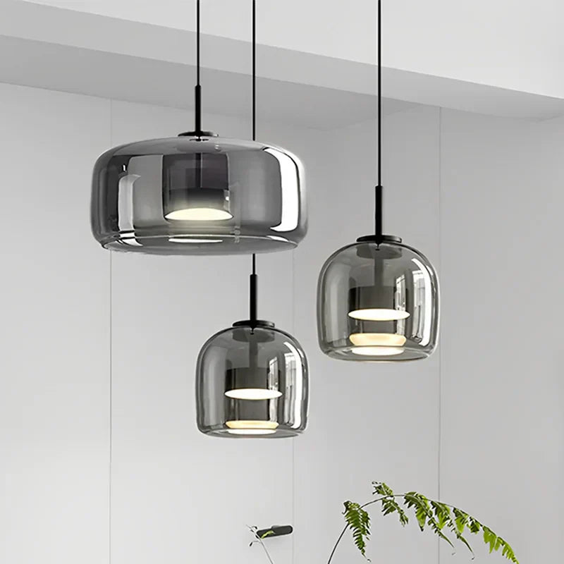 VitraLume hanglamp – Elegante glazen plafondlamp met warm licht &amp; modern minimalistisch design