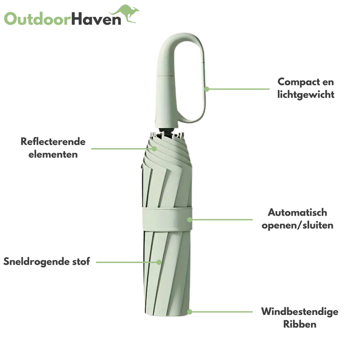 Guarda-chuva Ultra Resistente ao Vento – Automático, Reflector e Design Durável