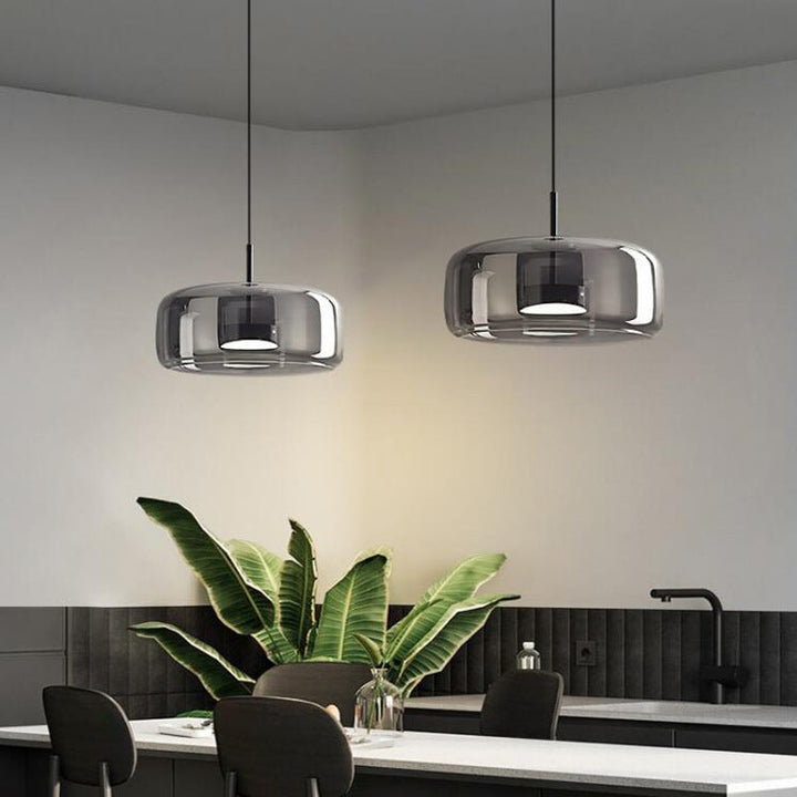 VitraLume hanglamp – Elegante glazen plafondlamp met warm licht &amp; modern minimalistisch design