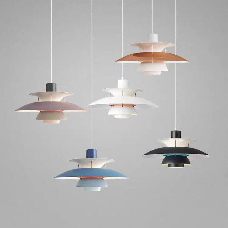Lunaris plafondlamp – Moderne metalen hanglamp met dimbare LED &amp; strak minimalistisch ontwerp