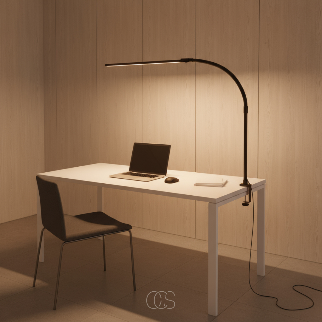 OCS - Dimbare Bureaulamp - 3 Lichtkleuren & Verstelbaar Design 5