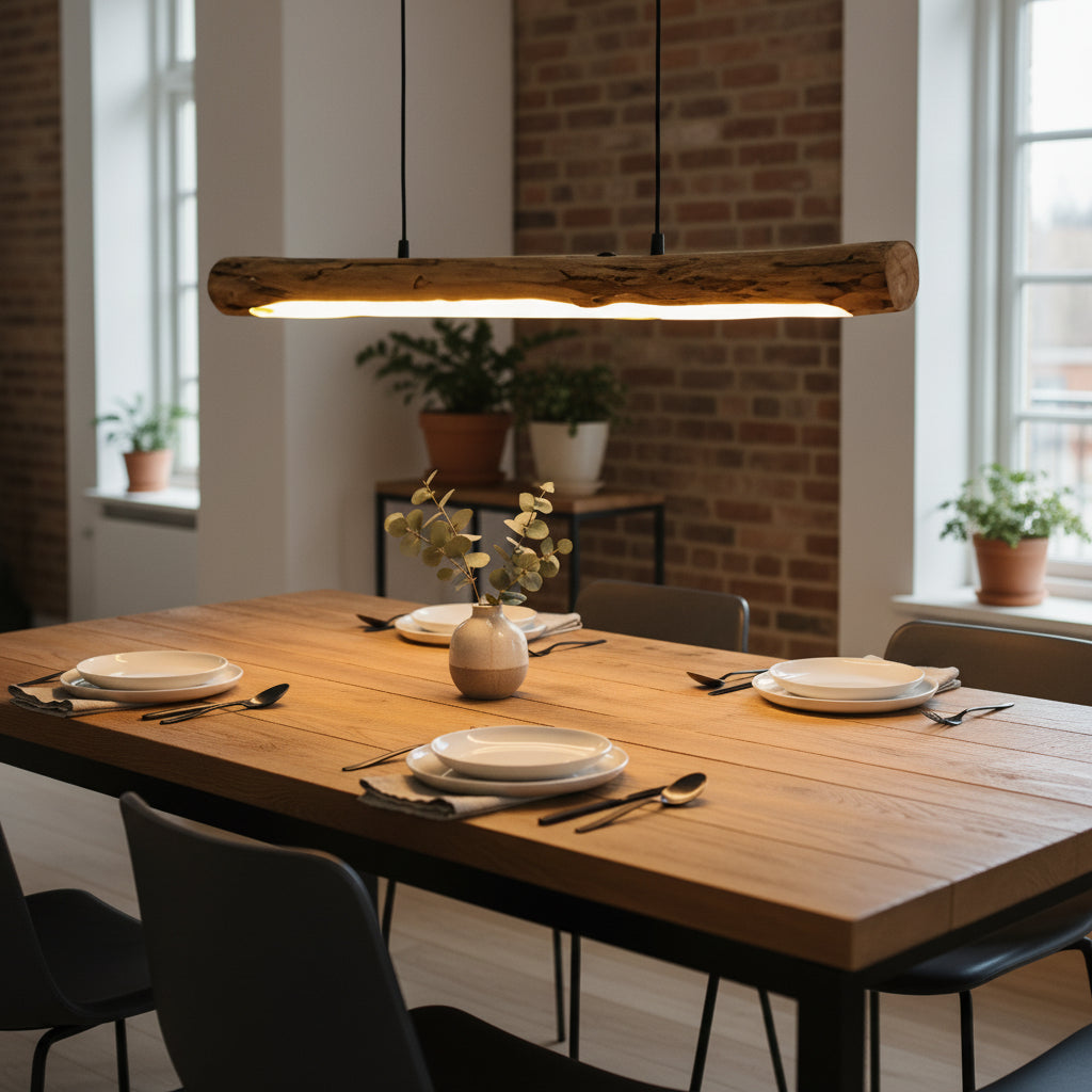 OCS - Dimbare houten hanglamp 0