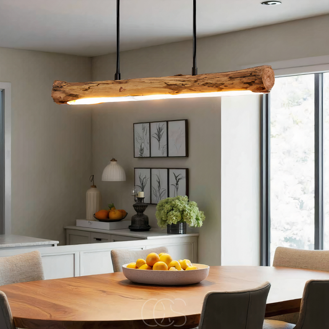 OCS - Dimbare houten hanglamp 1