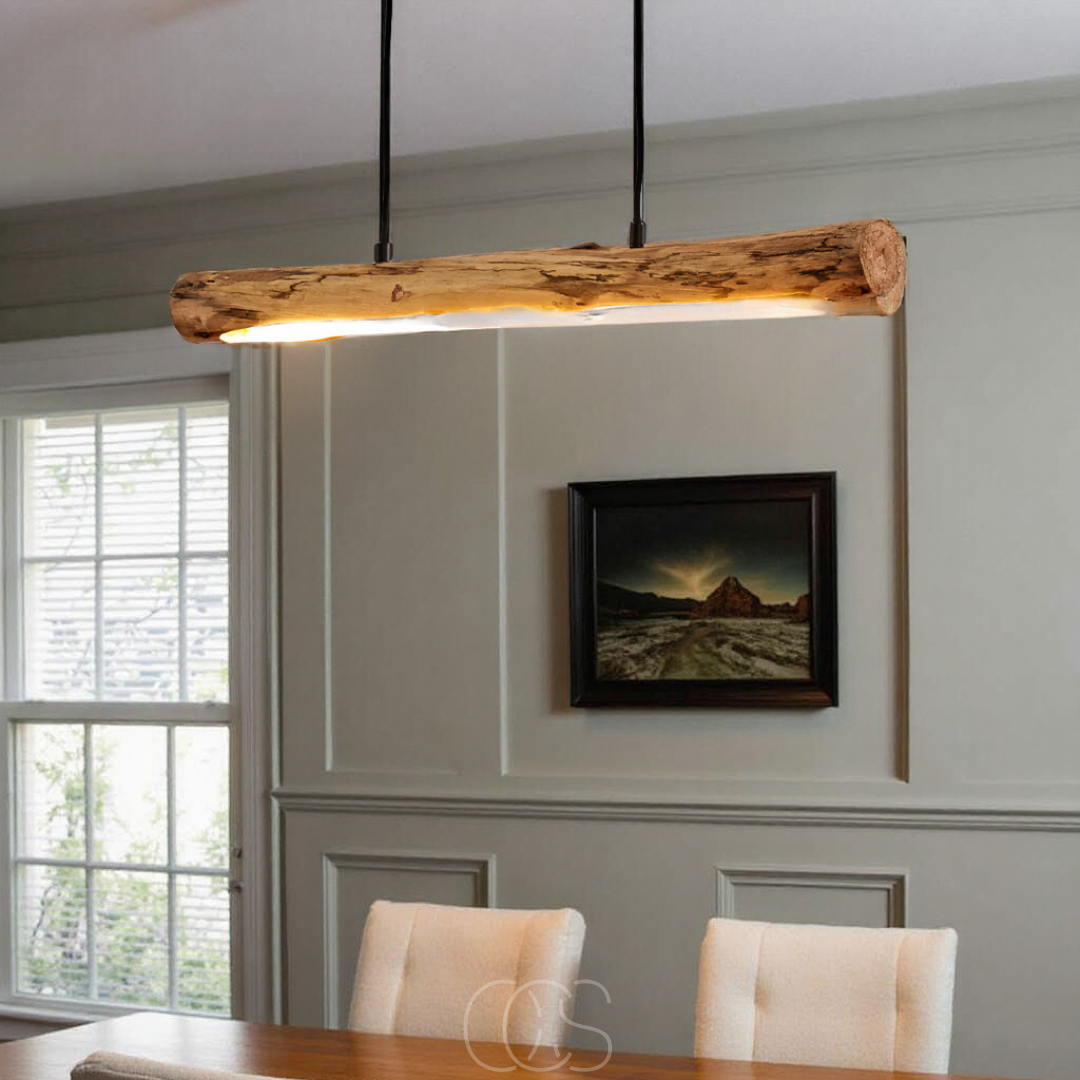 OCS - Dimbare houten hanglamp 3