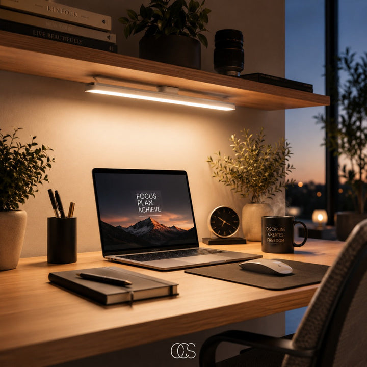 OCS - Draadloze magnetische LED-lamp - Aluminium &amp; ABS 1