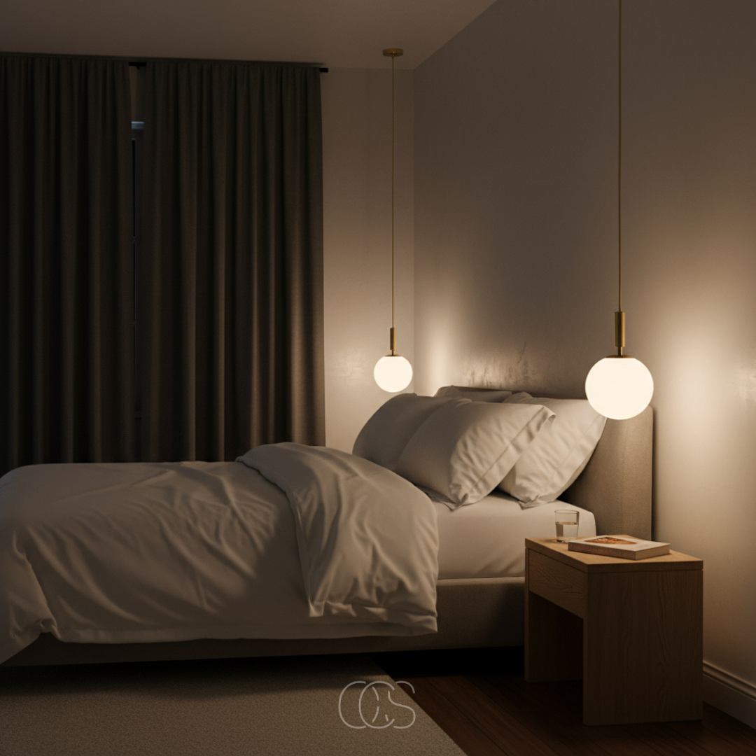 OCS - Gouden Scandinavische hanglamp 0