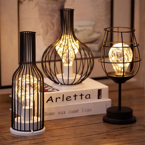 OCS - Lumineux Draadloze Lampenset - 3 Unieke Designlampen 4
