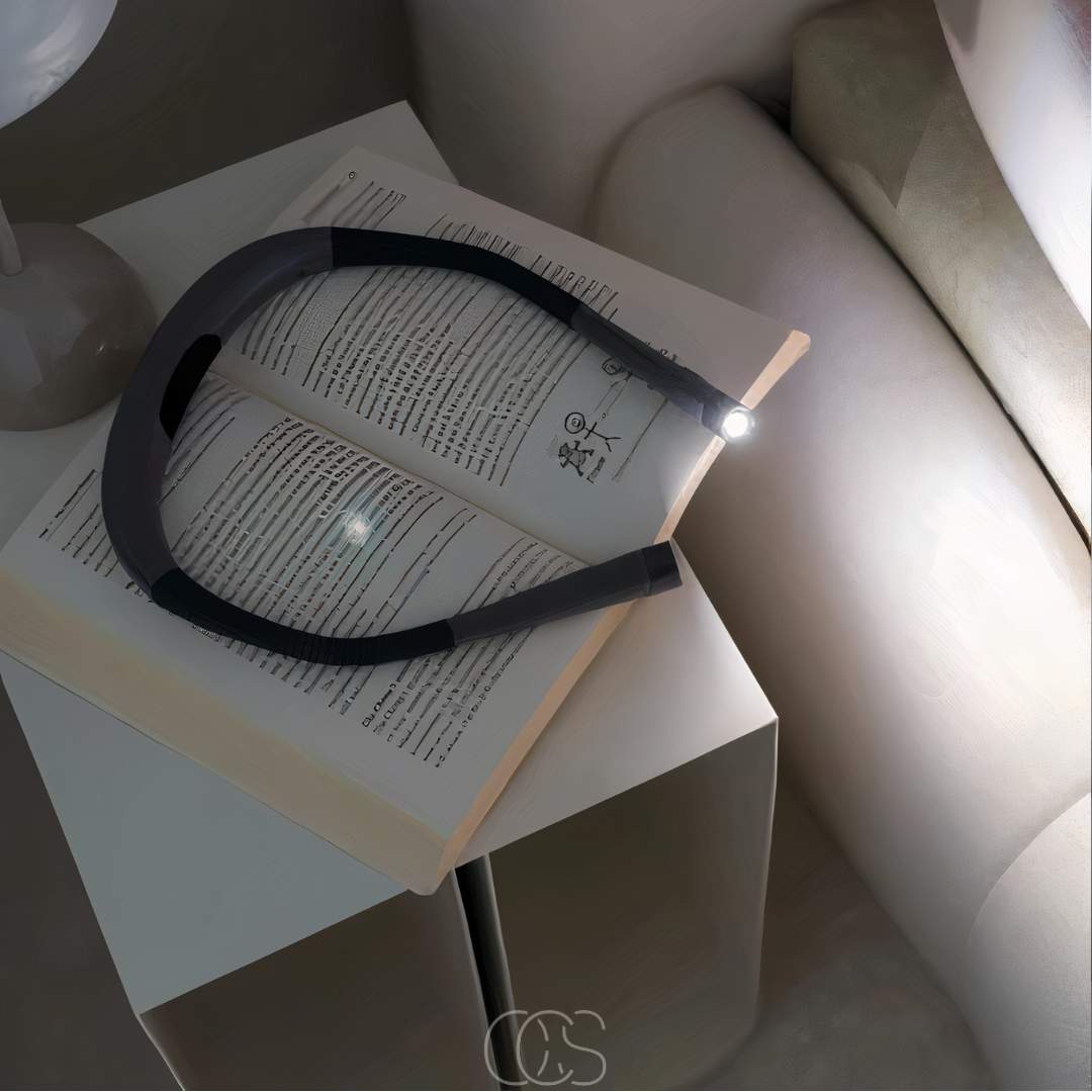 OCS - Oplaadbare LED Leeslamp voor om de Nek – Verstelbaar & Dimbaar 2