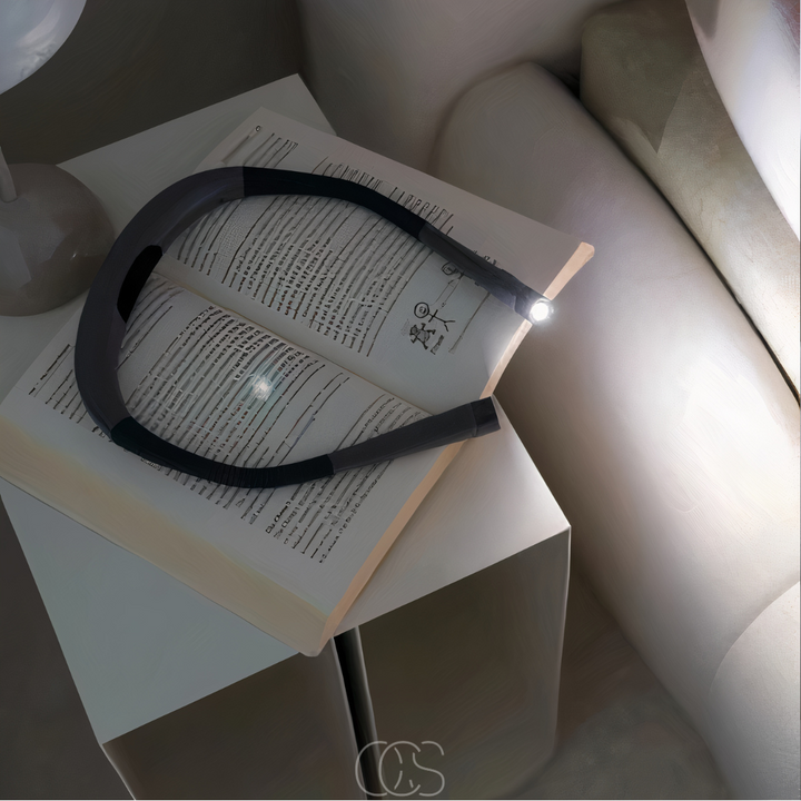OCS - Oplaadbare LED Leeslamp voor om de Nek – Verstelbaar &amp; Dimbaar 2