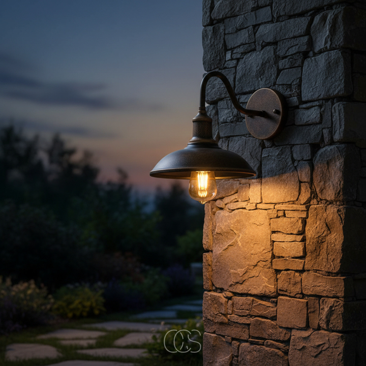 OCS - Vintage buiten wandlamp 2