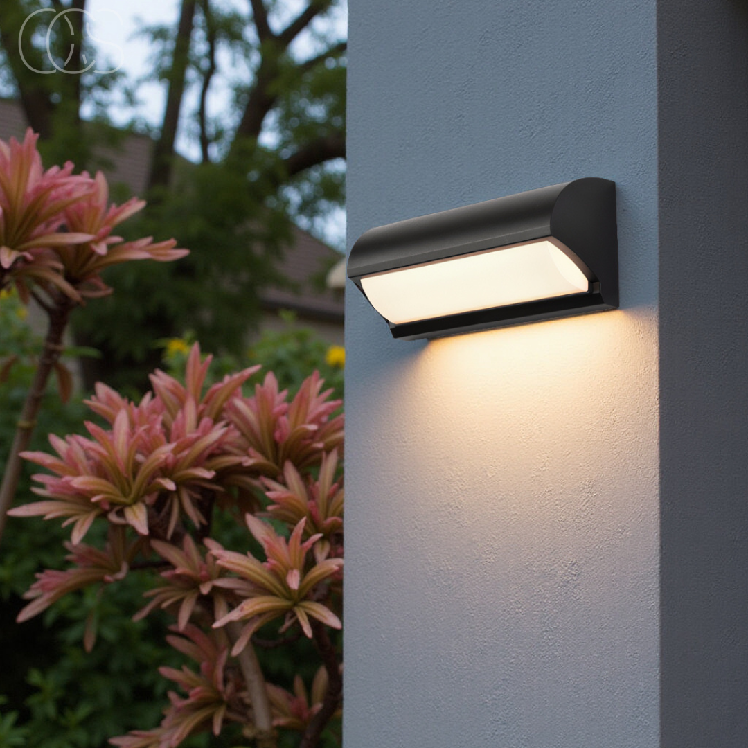 OCS - Zwart LED Buiten Wandlicht 0