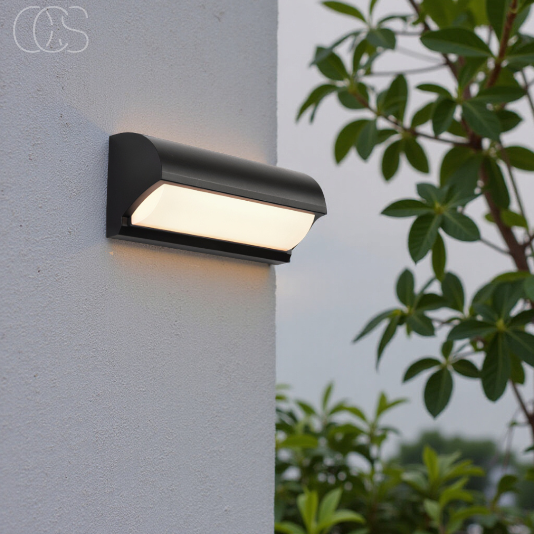 OCS - Zwart LED Buiten Wandlicht 5