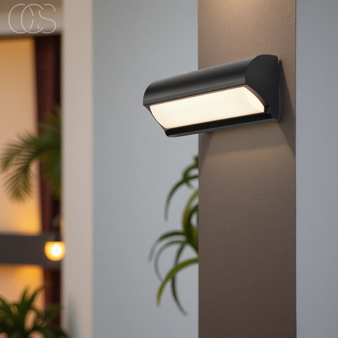 OCS - Zwart LED Buiten Wandlicht 6