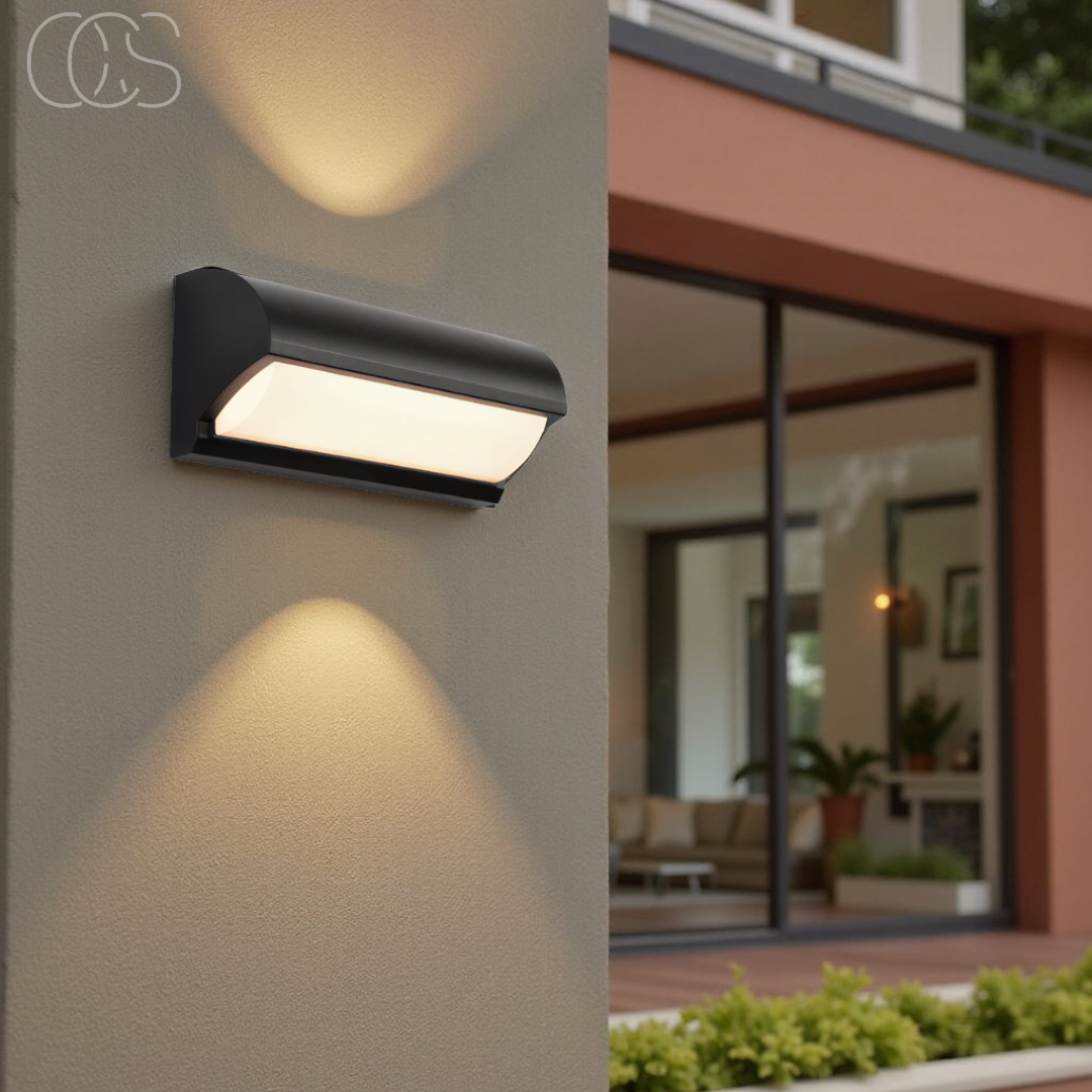 OCS - Zwart LED Buiten Wandlicht 7
