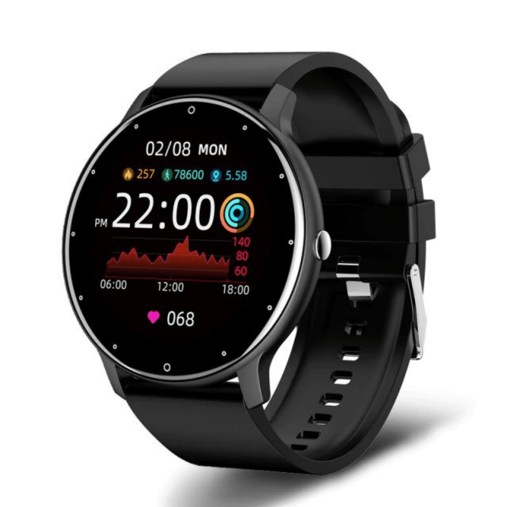 Ultrafit – Smartwatch HD touchscreen & gezondheidstracker – dagelijks gebruik