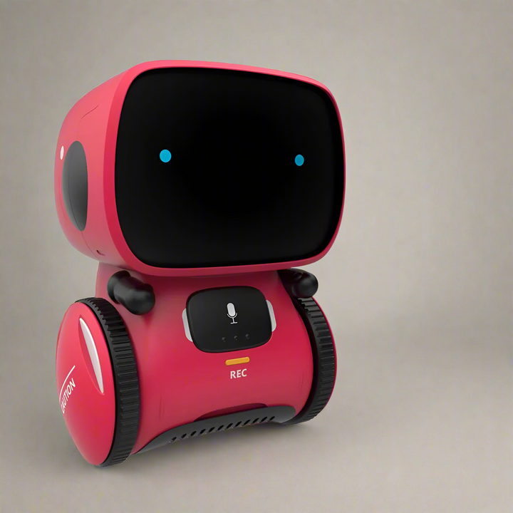 PlayVibe Mini Robot da Ballo – Interattivo, Controllato a Voce &amp; Con Registrazione Audio