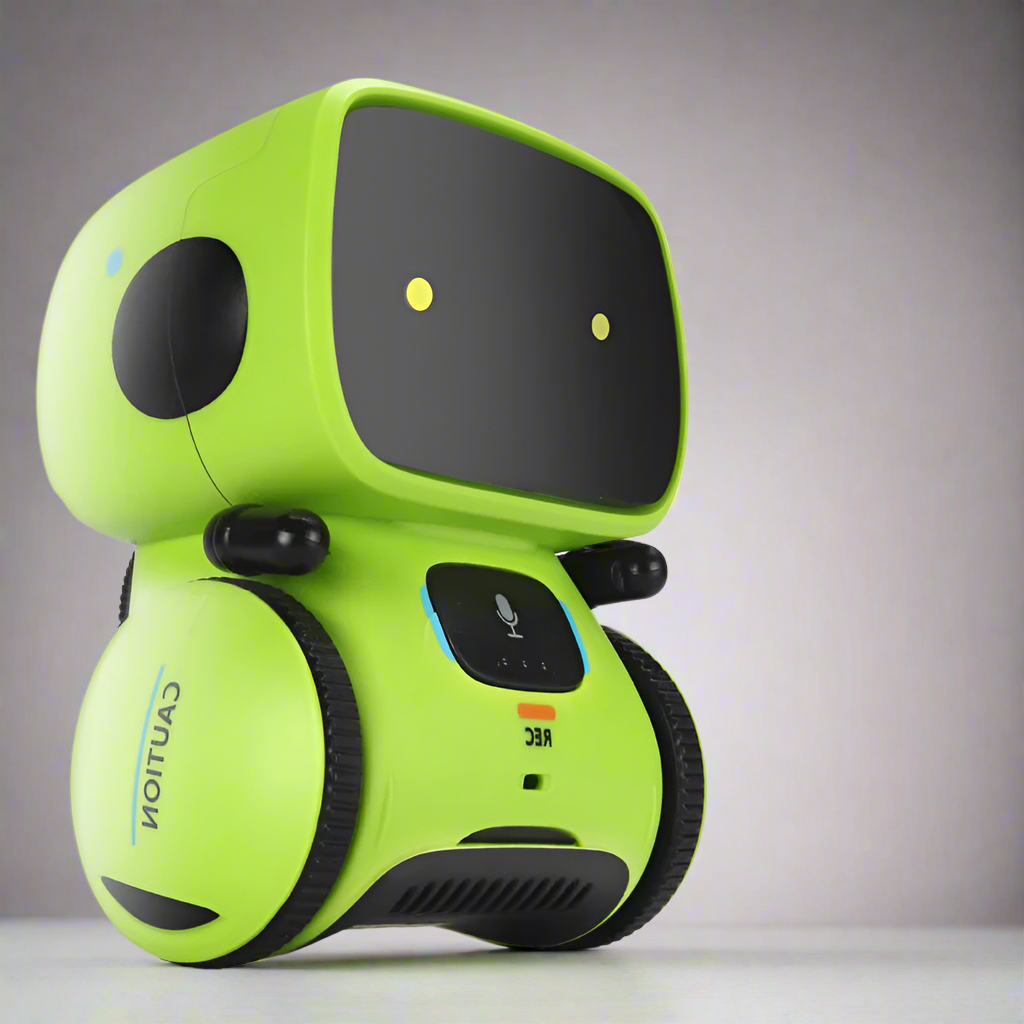 PlayVibe Mini Robot da Ballo – Interattivo, Controllato a Voce &amp; Con Registrazione Audio