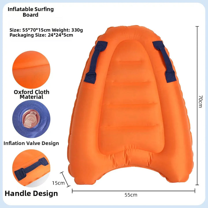 Opblaasbare SUP Board met Antislip voor Volwassenen en Kinderen, Duurzaam PVC 6