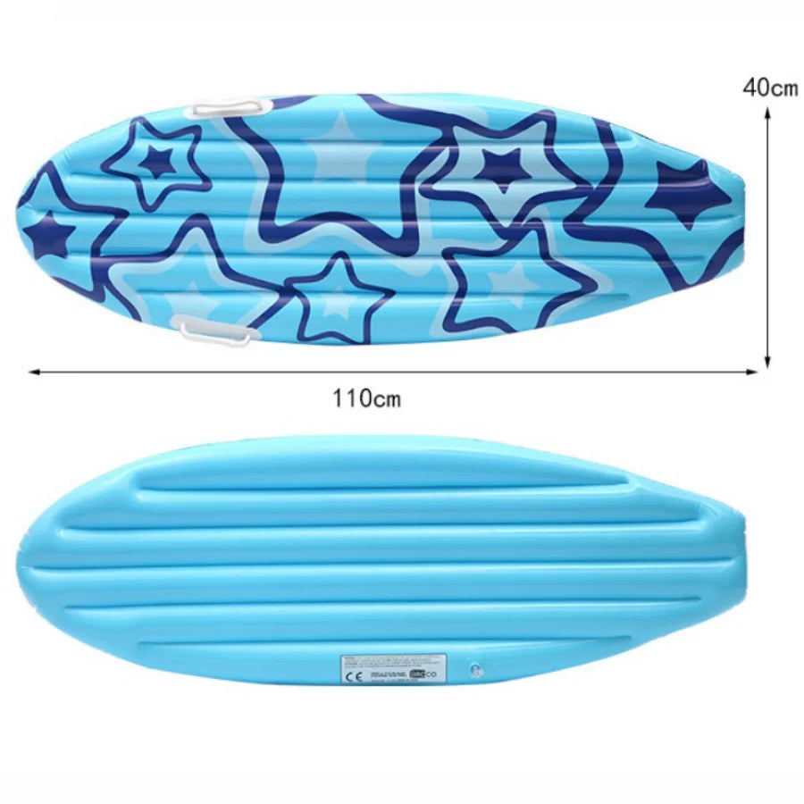 Opblaasbare Surfplank 180 cm voor Strand en Zwembad, Geschikt voor Kinderen en Volwassenen 2