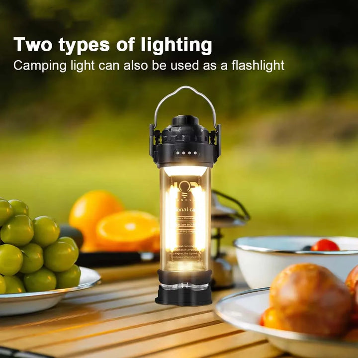 NovaLight Linterna de camping – 3000mAh Regulable y resistente al agua – Lámpara exterior