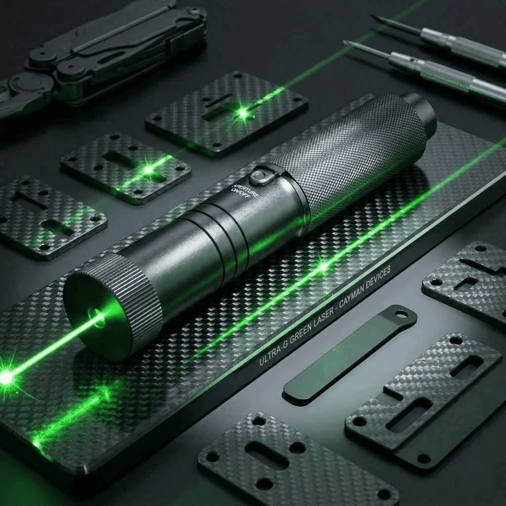 Oplaadbare Laserpointer Metaal 10.000m Bereik Verstelbare Focus Precisie-indicator voor Presentaties Onderwijs | Sansoti 0
