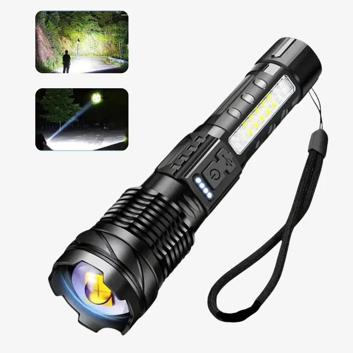 Lampe de poche à DEL – Conception puissante et étanche pour l&