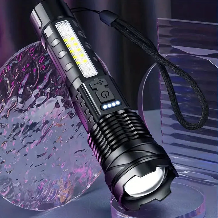 Lampe de poche à DEL – Conception puissante et étanche pour l&