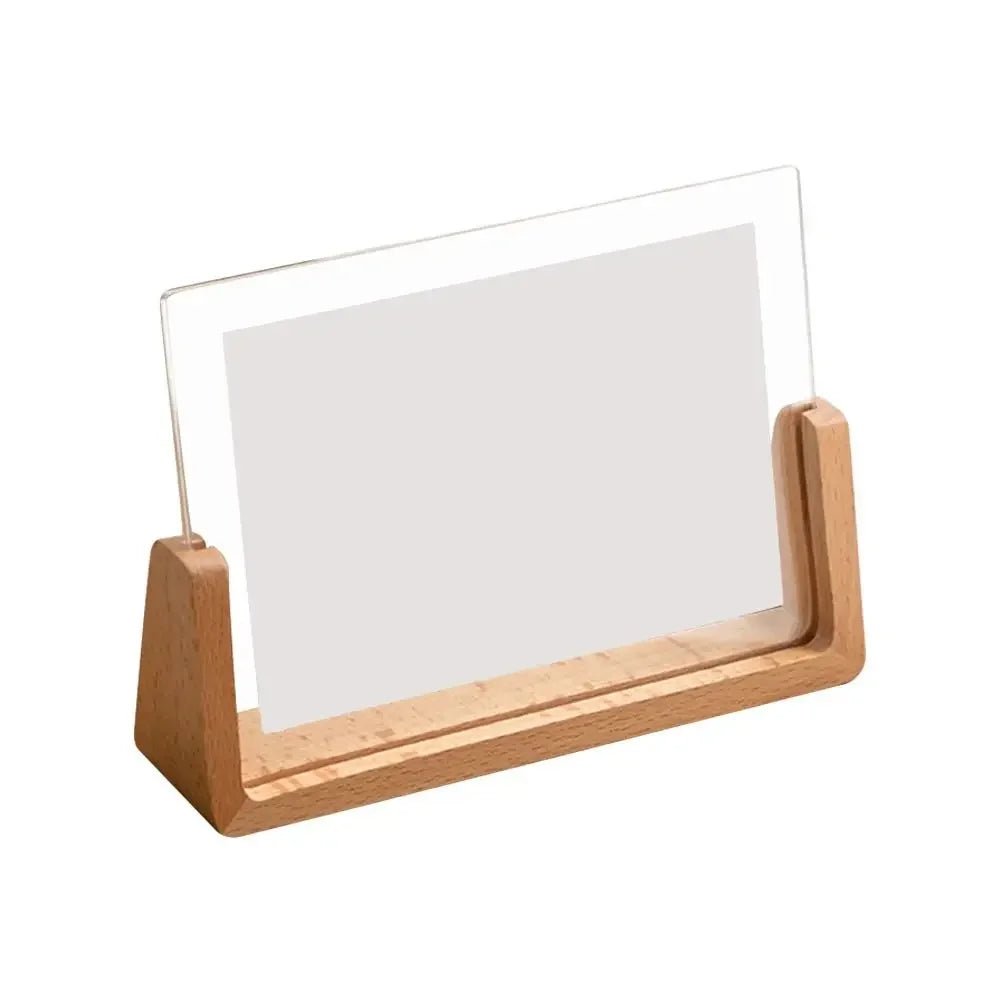 PHOTIQUE – Acryl fotolijst voor op het bureau, voor stijlvolle herinneringen en een opgeruimde tafeldecoratie. 0