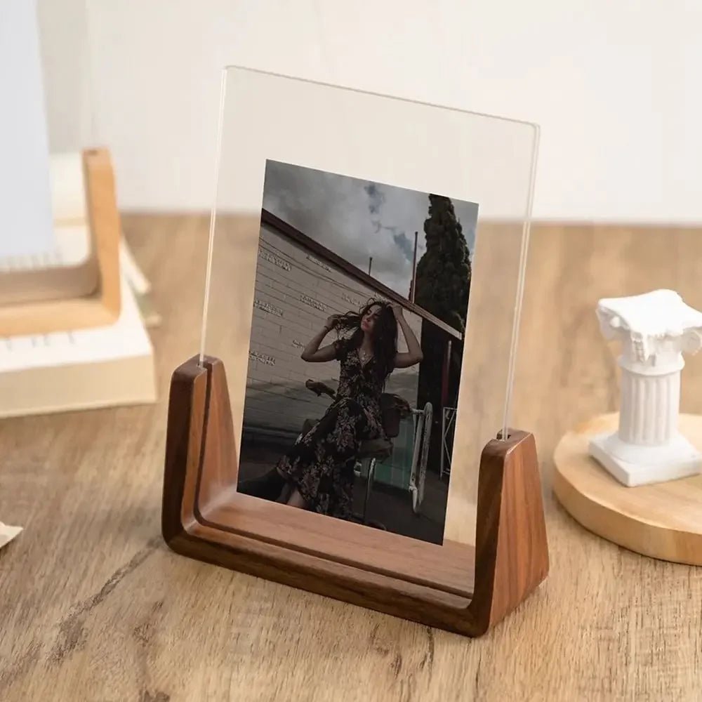 PHOTIQUE – Acryl fotolijst voor op het bureau, voor stijlvolle herinneringen en een opgeruimde tafeldecoratie. 8