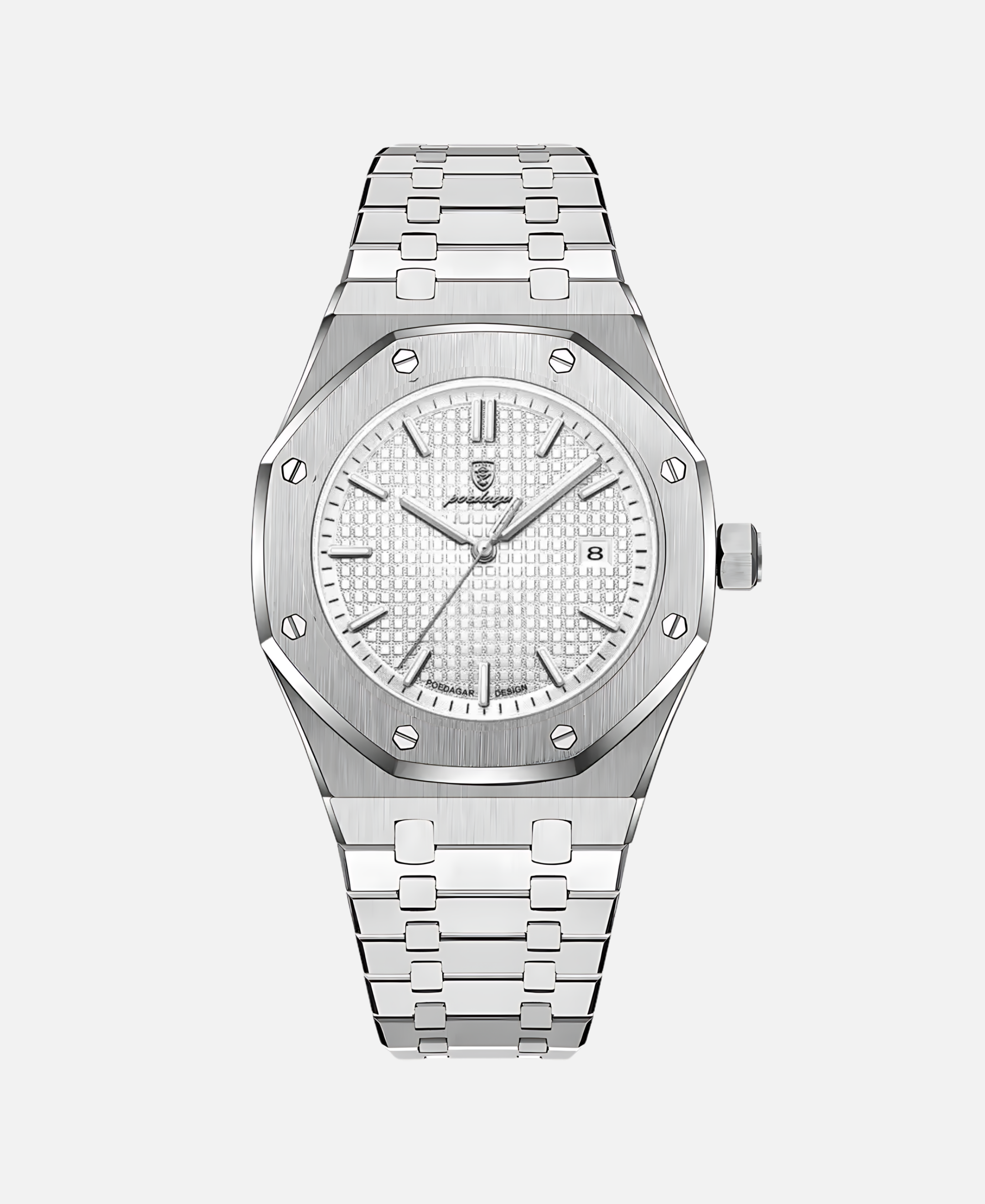 Montelario – Reloj minimalista para hombre con cristal de zafiro y resistente al agua 5 ATM