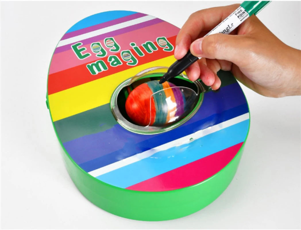 Set de decoració d’ous de Pasqua – Set elèctric per girar ous amb 8 re ...
