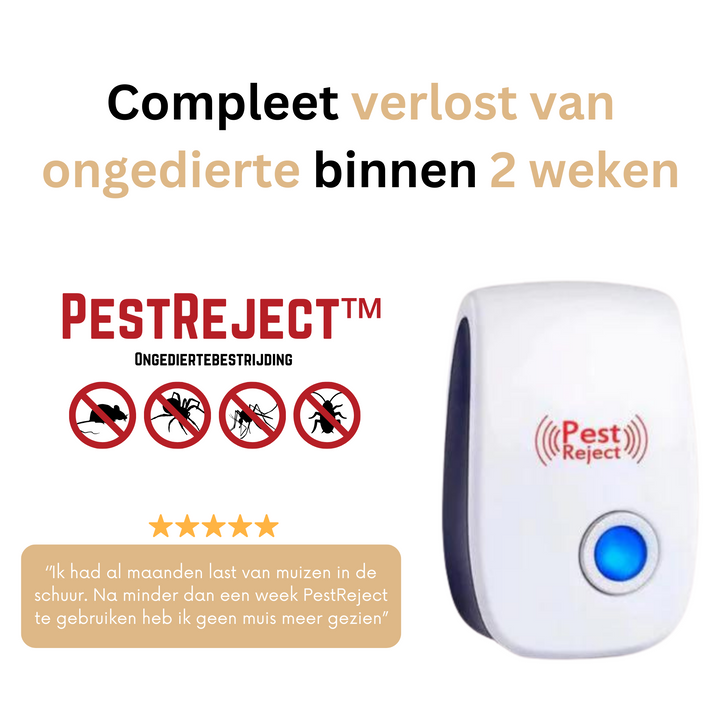 PestReject | Bestrijding tegen muizen en ander ongedierte 1