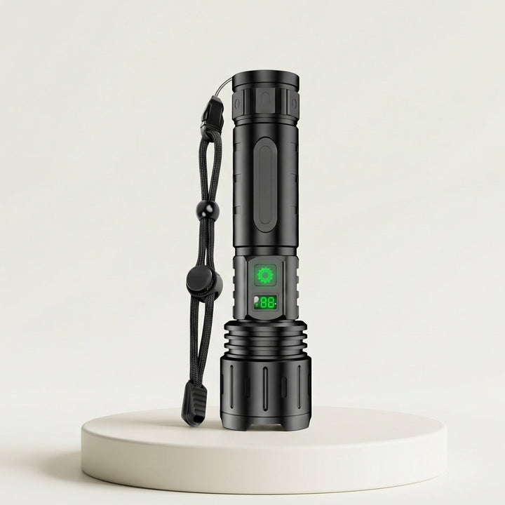 Oplaadbare LED zaklamp – Krachtige lichtbundel, meerdere standen &amp; USB-C