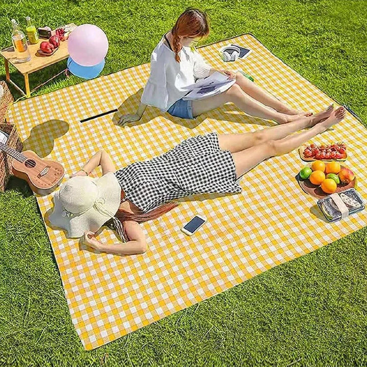 Picknick Deken 150x200 cm - Waterdicht en Draagbaar voor Buitenactiviteiten 5