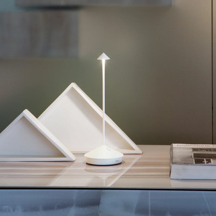 Lumora – LED Tafellamp Draadloos Oplaadbaar IP54 Binnen &amp; Buiten