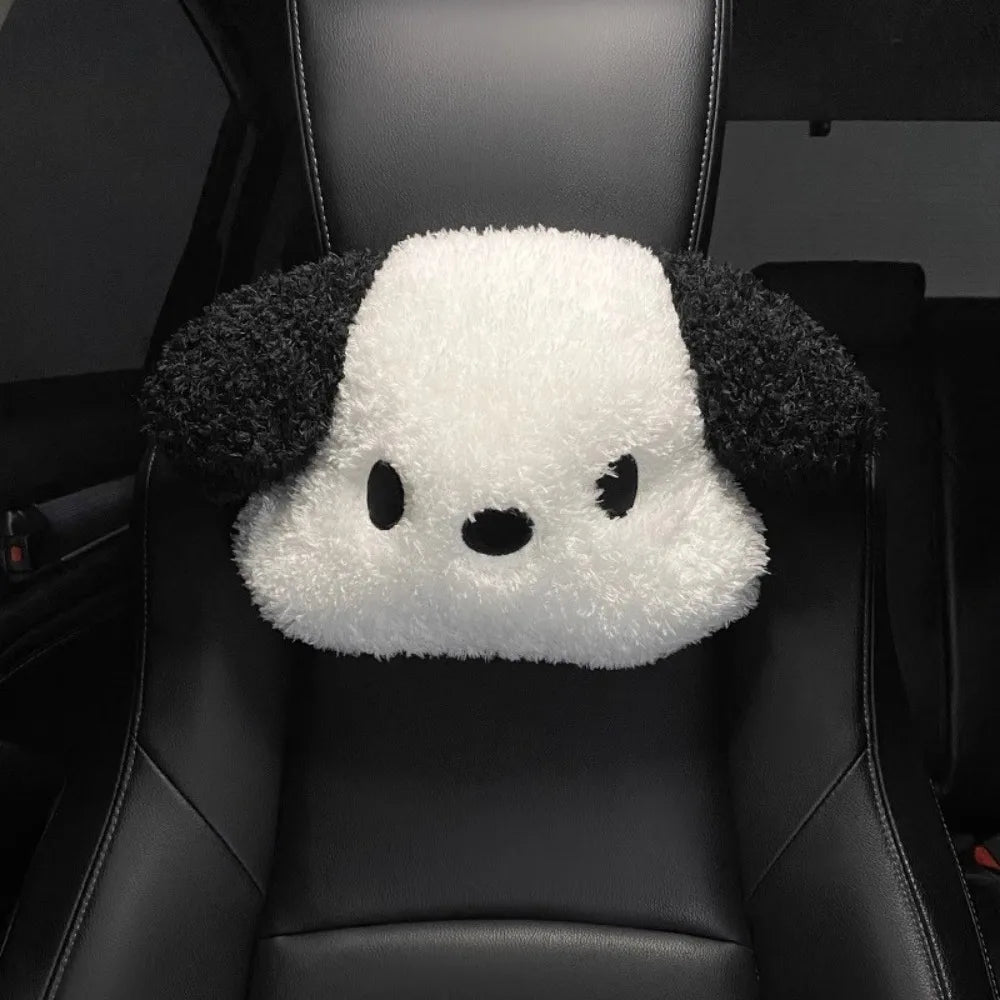 Pluche Hoofdsteun en Lendensteun voor Auto – Comfortabel en Schattig Ontwerp 3