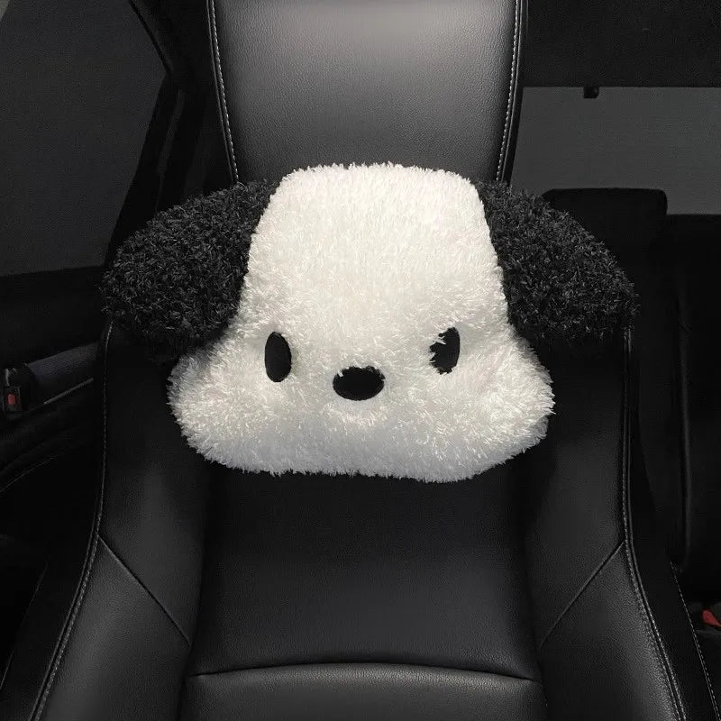 Pluche Hoofdsteun en Lendensteun voor Auto – Comfortabel en Schattig Ontwerp 6