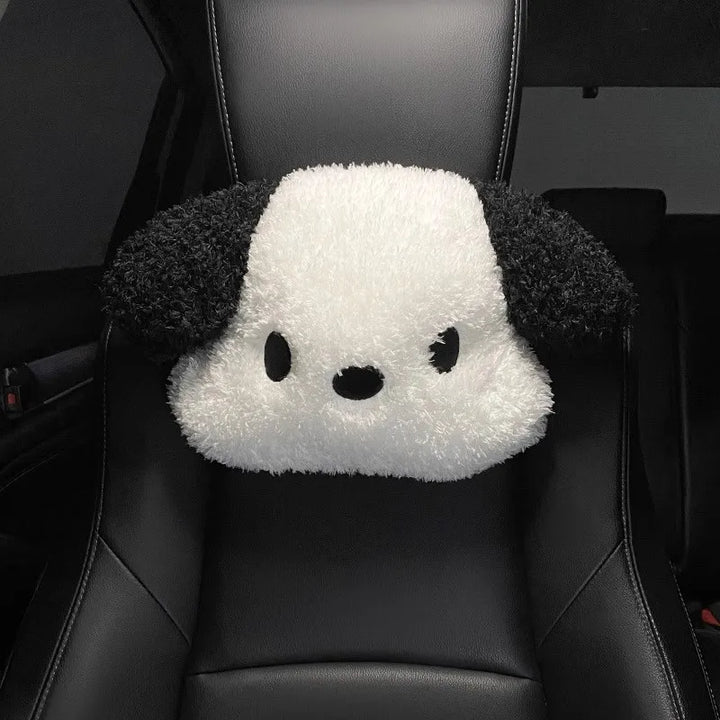 Pluche Hoofdsteun en Lendensteun voor Auto – Comfortabel en Schattig Ontwerp 6