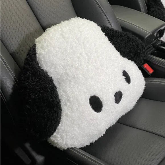 Pluche Hoofdsteun en Lendensteun voor Auto – Comfortabel en Schattig Ontwerp 7