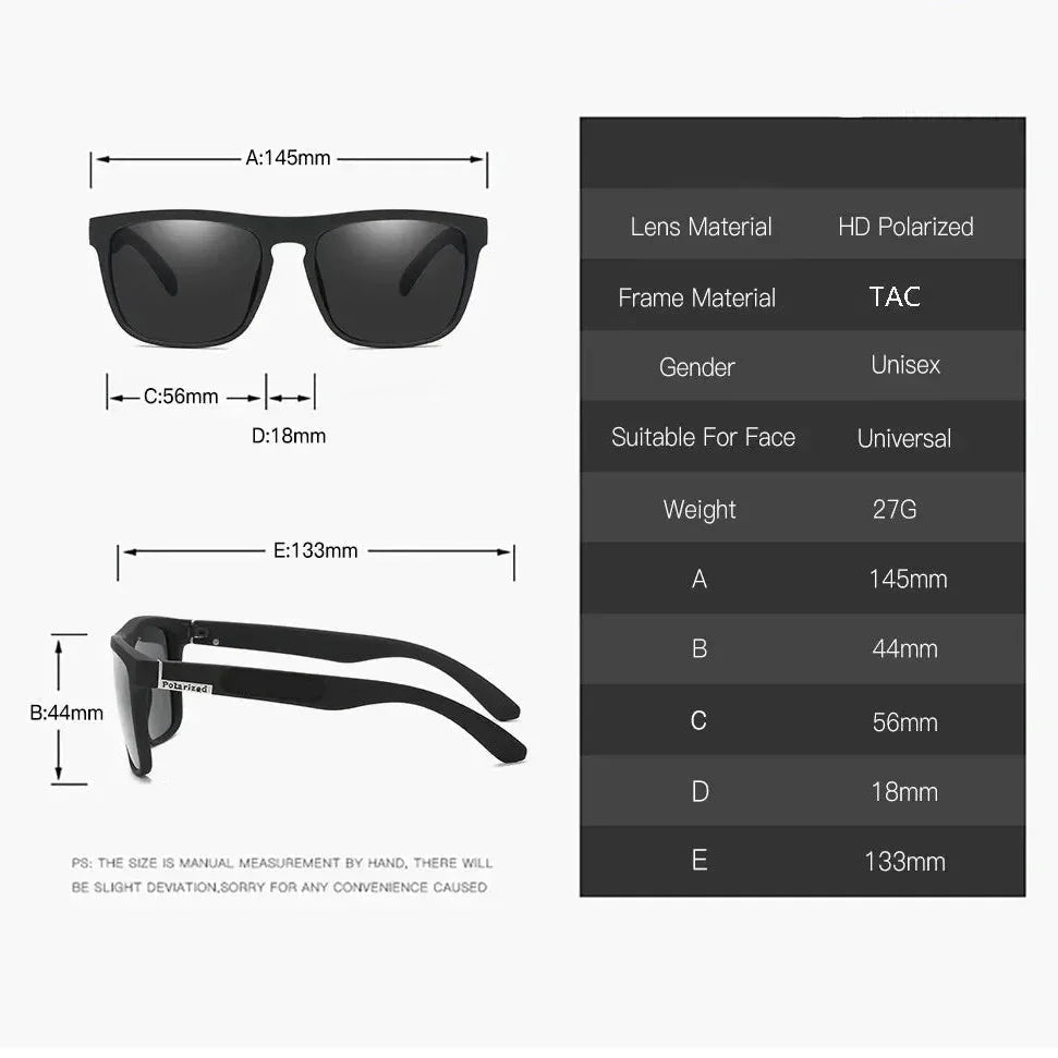 POLARVISTA – Polarized UV400 Sunglasses for Clear Vision During Outdoor Activities Vestragear