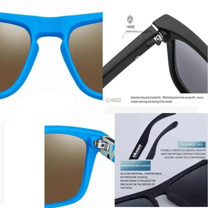 POLARVISTA – Polarized UV400 Sunglasses for Clear Vision During Outdoor Activities Vestragear