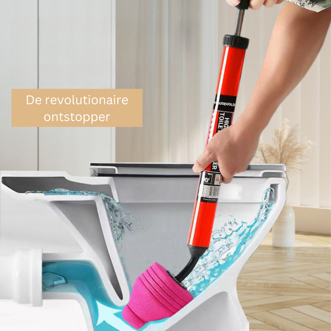 PowerPlunge | De hogedruktechnologie zorgt voor een snelle en effectieve oplossing tegen verstopte toiletten of andere leidingen 0