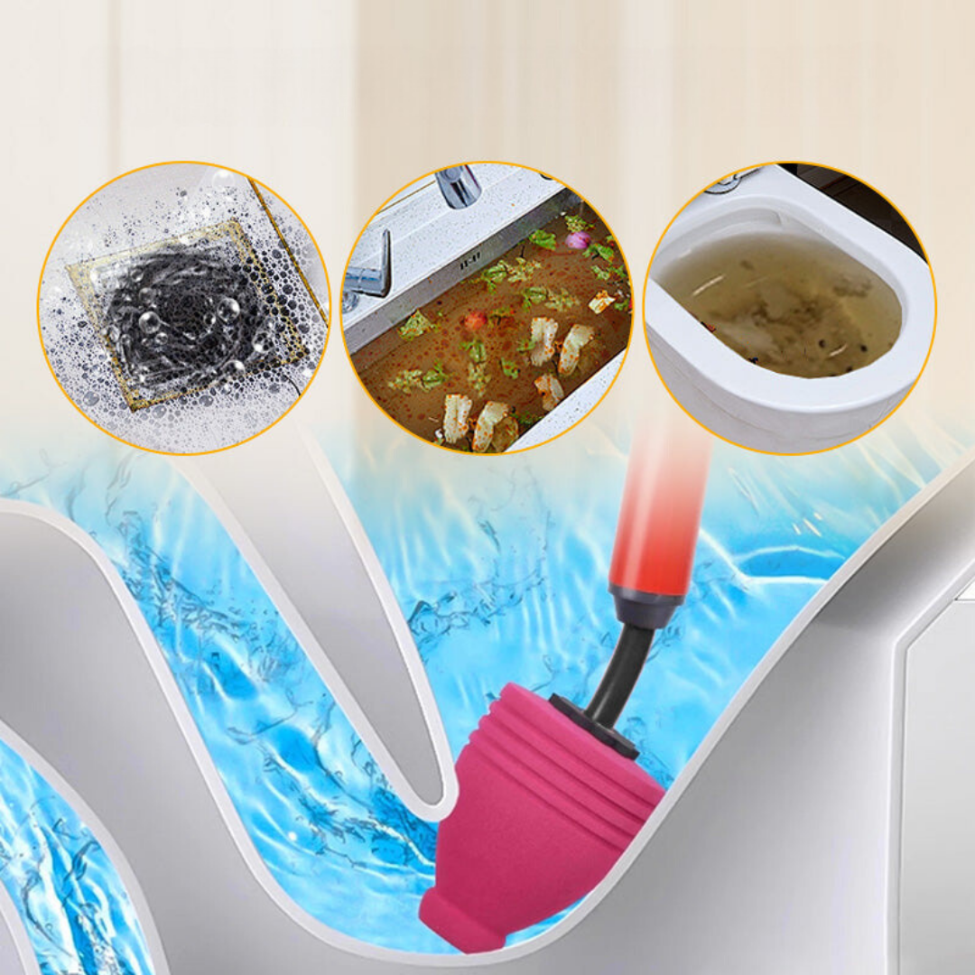 PowerPlunge | De hogedruktechnologie zorgt voor een snelle en effectieve oplossing tegen verstopte toiletten of andere leidingen 3