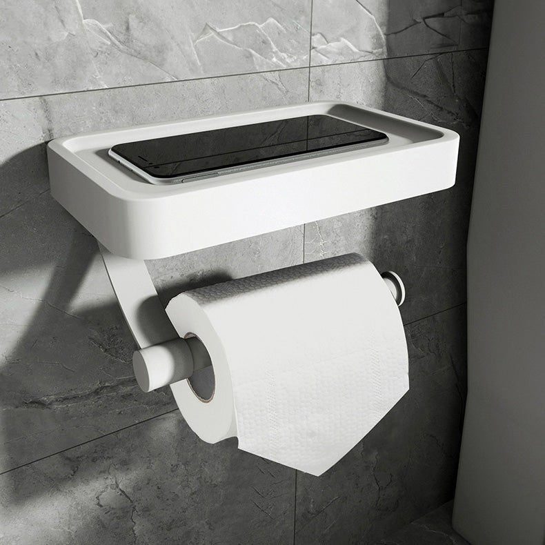 PraktiShelf - Functionele Toiletrolhouder met Extra Opbergruimte 2